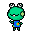 Frobert - One of my first three villagers. He used to call me beefcakes, and I thought that was hilarious as a 7-year-old. Frobert the green, spotted frog