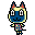 Mitzi - She's so cute! I had her early on, and I didn't know how to say her name. I pronounced it like 'Ms.' and I thought she was like a refined lady because of it lol. Mitzi the white and blue cat